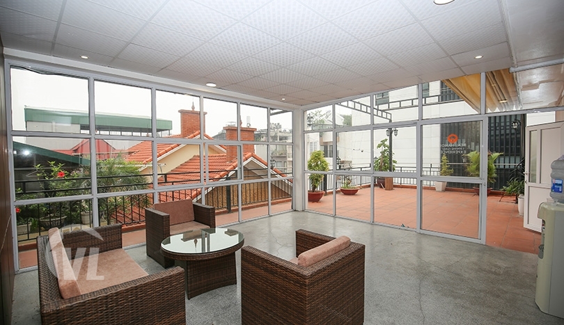 Modern furnished pool house to lease in the heart of Tay Ho Hanoi