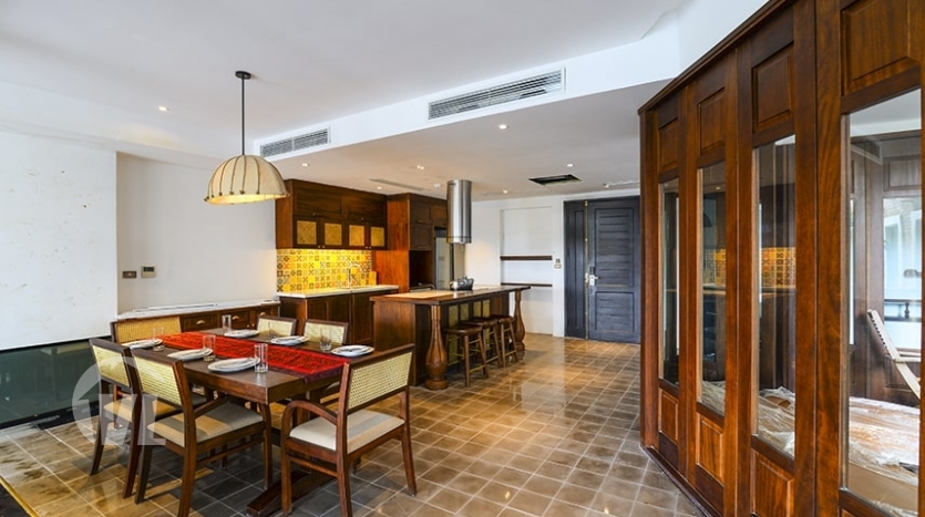 Brand-new 4 bed serviced apartment near the West lake in Tay Ho