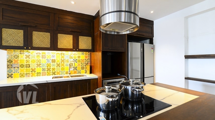 Brand-new 4 bed serviced apartment near the West lake in Tay Ho