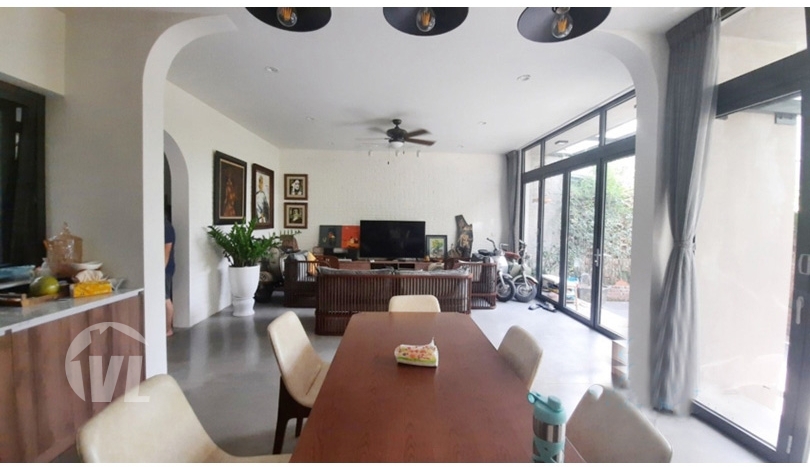 Brand-new house with yard in Long Bien close to the LFAY