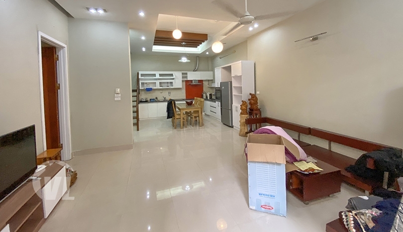 Four bedroom furnished house at the edge of Tay Ho and Ba Dinh