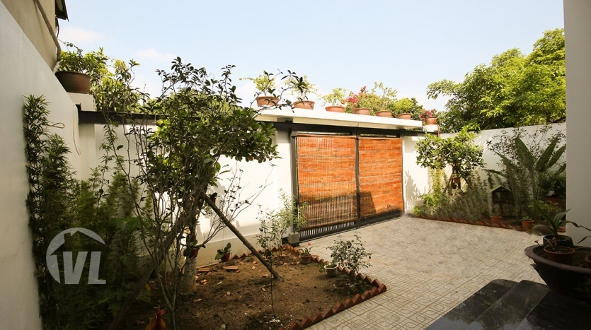 New furnished house to lease with open view in Tay Ho