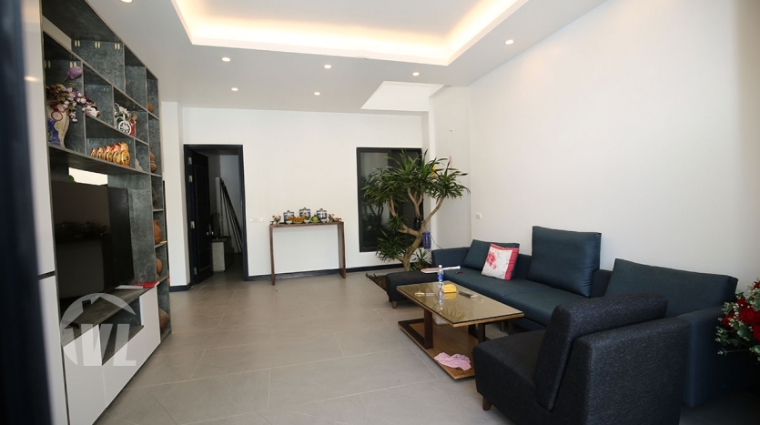 New furnished house to lease with open view in Tay Ho