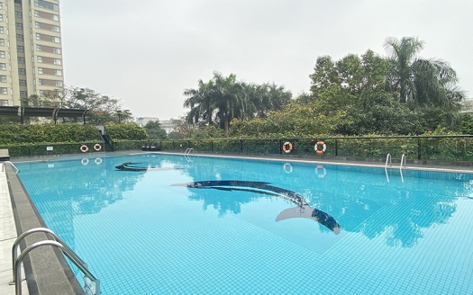3 bedroom Serviced apartment West Lake Hanoi swimming pool