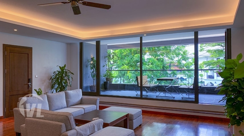 Brand-new 3 beds apartment with terrace in Tay Ho