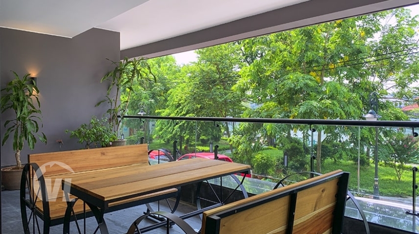Brand-new 3 beds apartment with terrace in Tay Ho