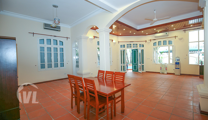 Gorgeous swimming pool villa in Tay Ho district close to the West Lake