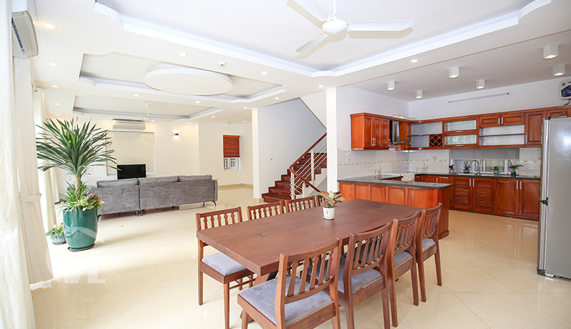 Spectacular furnished 4 beds house to lease in Tay Ho near the West Lake