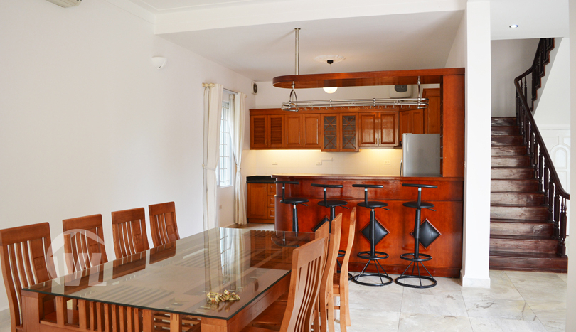 Furnished 5 beds house to rent with swimming pool in Tay Ho