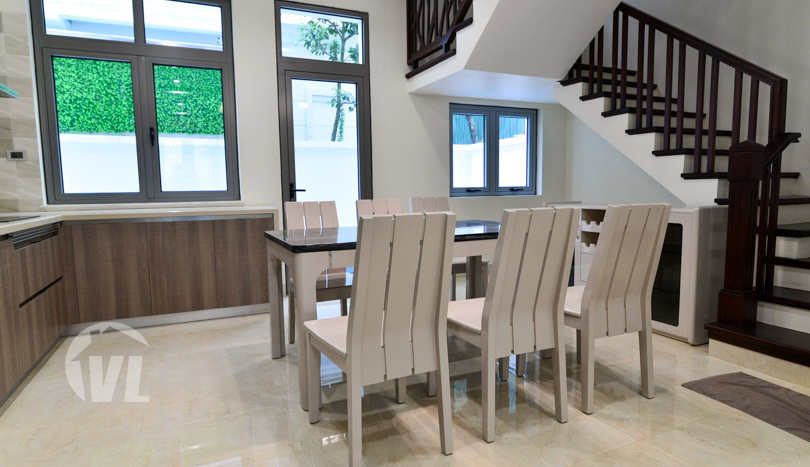 New furnished house to lease in Vinhomes Harmony Hanoi