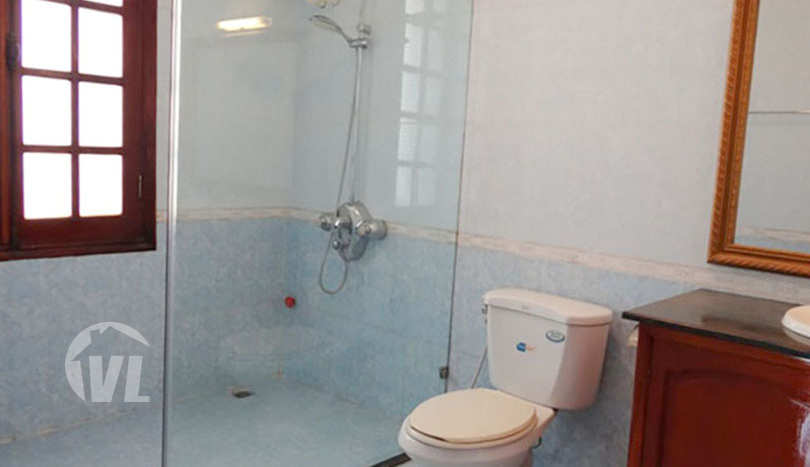 French colonial style house to lease with open view in Tay Ho