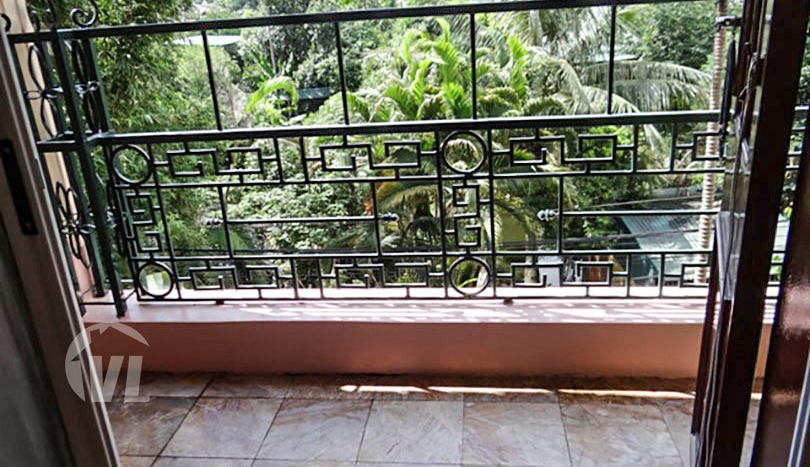 French colonial style house to lease with open view in Tay Ho