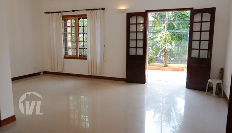 French colonial style house to lease with open view in Tay Ho