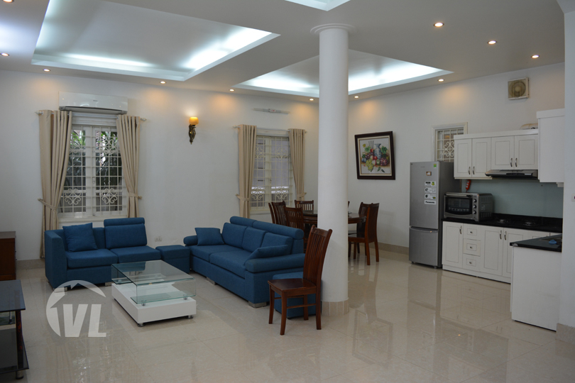 222 Furnished 4 bedroom house in Tay Ho with big roof terrace