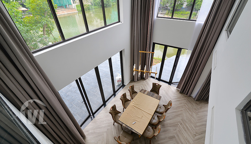 Brand new detached villa to lease in Vinhomes Riverside Hanoi