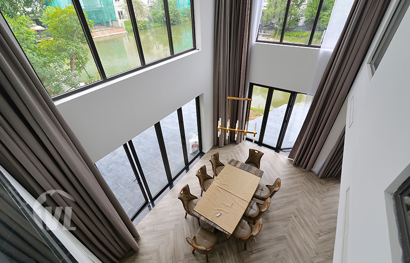 222 Brand new detached villa to lease in Vinhomes Riverside Hanoi