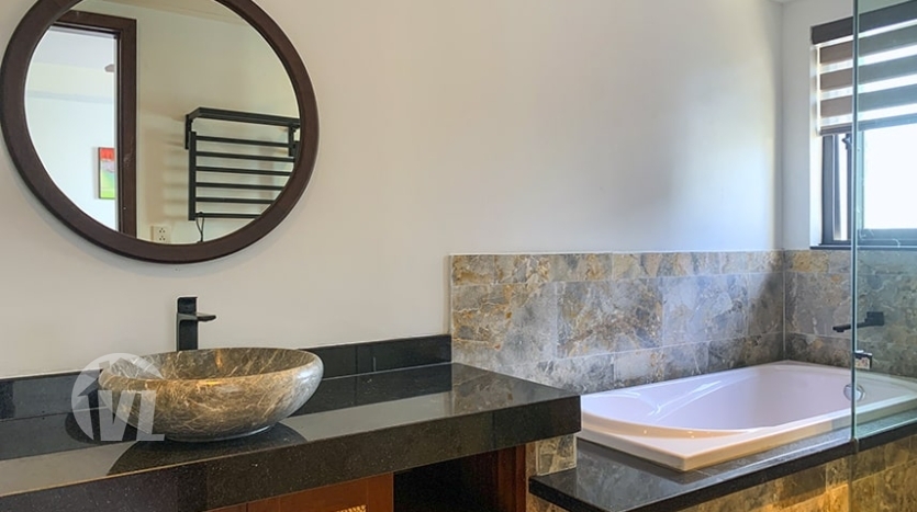 Brand new serviced penthouse to rent facing the West Lake in Tay Ho