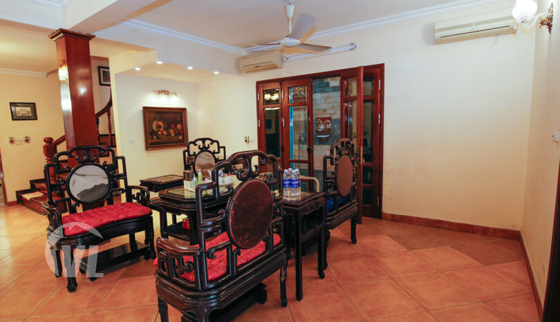 Furnished house to rent next to Wellspring School in Long Bien
