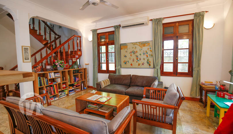 Furnished house with swimming pool in Tay Ho close to the West Lake