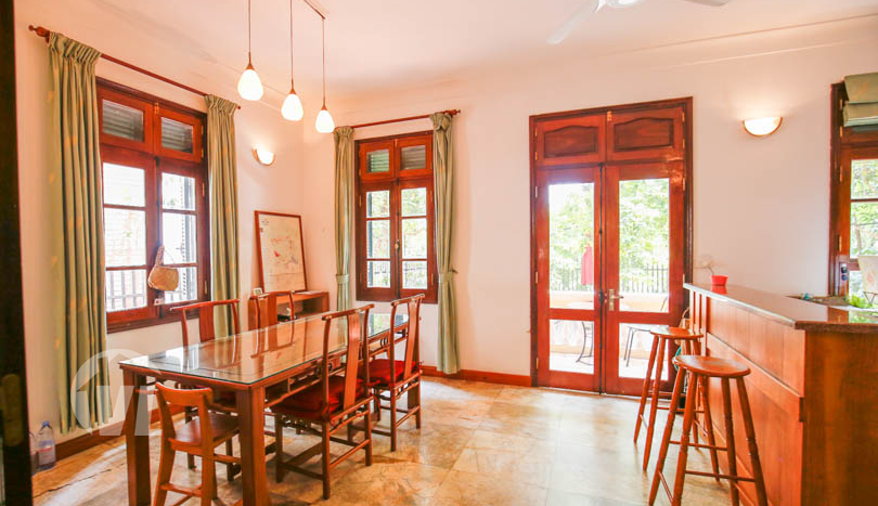Furnished house with swimming pool in Tay Ho close to the West Lake