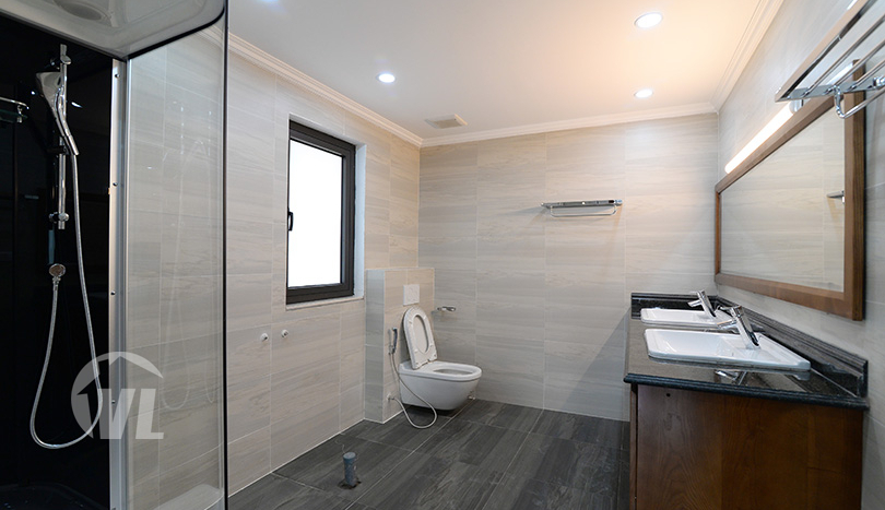 Modern and brand-new furnished Vinhomes Riverside villa to lease