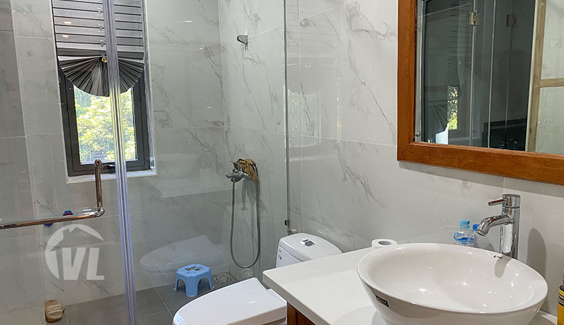 Modern villa with 200 sq m garden to rent in Tay Ho