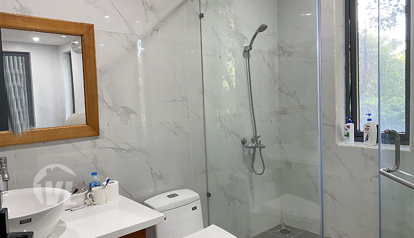Modern villa with 200 sq m garden to rent in Tay Ho