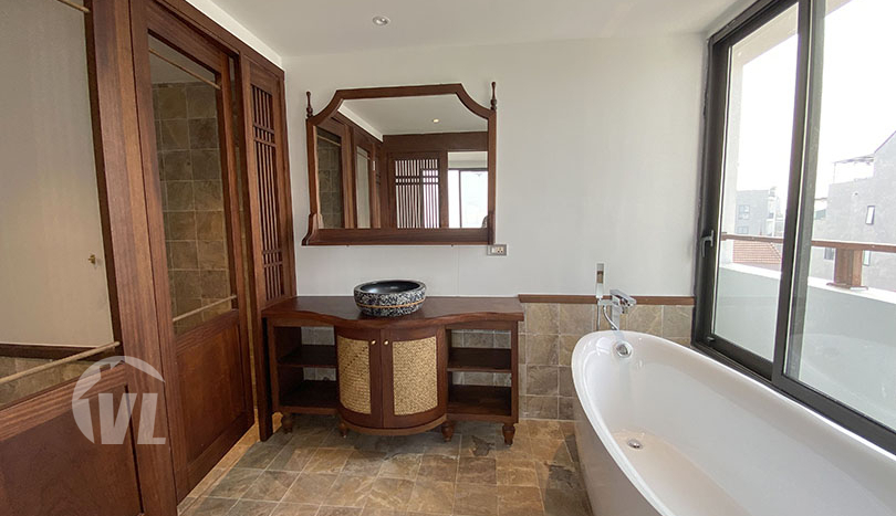 Brand-new lake view 4 beds apartment to lease in Tay Ho Hanoi