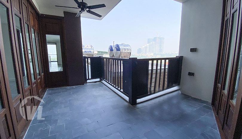 Brand-new lake view 4 beds apartment to lease in Tay Ho Hanoi