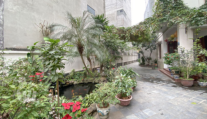 Cozy house with yard to rent close to the Lycée Français Hanoi