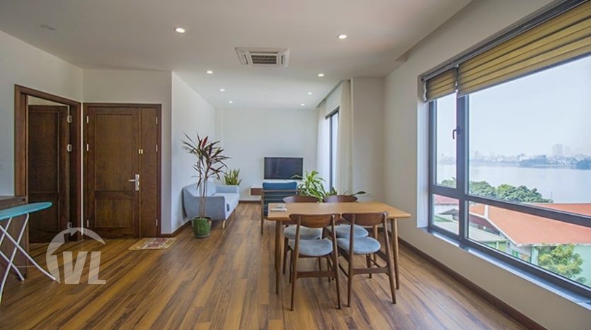 Lake view 2 bedroom apartment in Tay Ho Hanoi