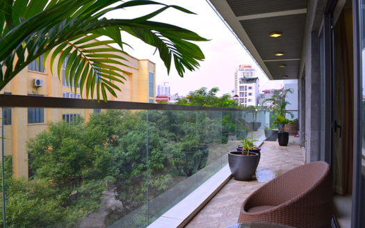 Tay Ho 2 bedroom apartment with large balcony