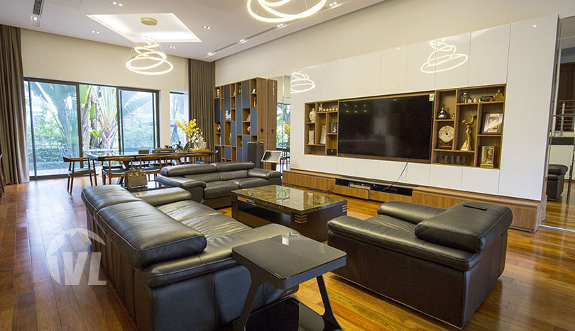 Furnished 4 beds villa for Ambassador in Q Block Ciputra