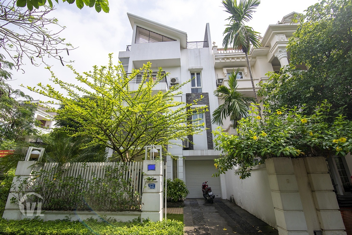 333 Furnished 5 bed villa with Garden in T Block Ciputra Hanoi