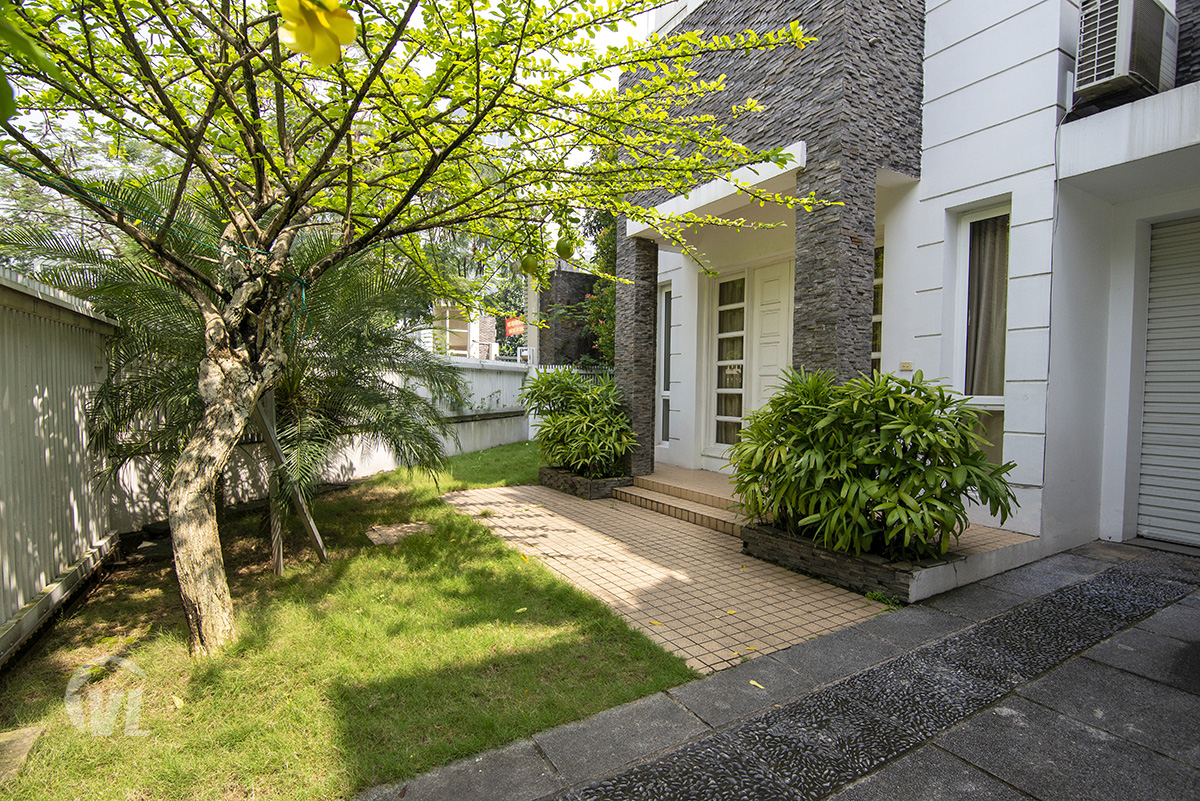 222 Furnished 5 bed villa with Garden in T Block Ciputra Hanoi