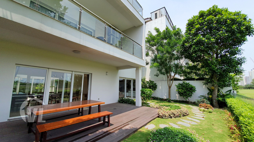 Furnished 6 bedrooms Q block villa to rent in Ciputra Hanoi