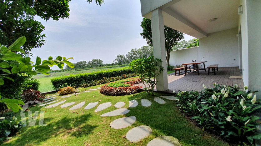 Furnished 6 bedrooms Q block villa to rent in Ciputra Hanoi