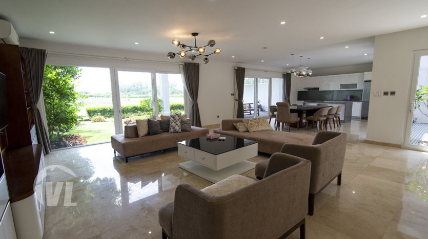 Furnished 6 bedrooms Q block villa to rent in Ciputra Hanoi