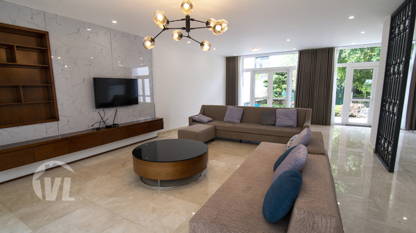 Furnished 6 bedrooms Q block villa to rent in Ciputra Hanoi