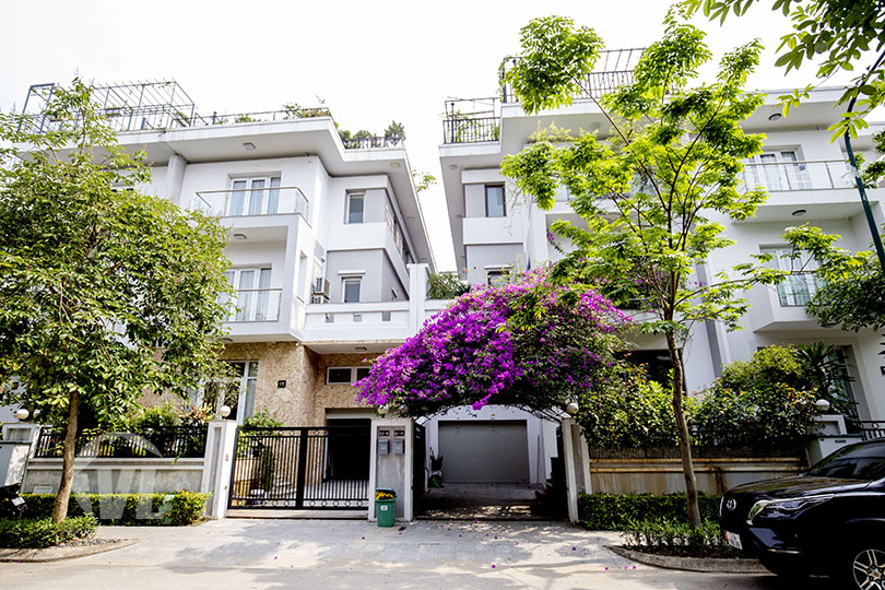 222 Furnished 5 bedroom villa in K block Ciputra Hanoi