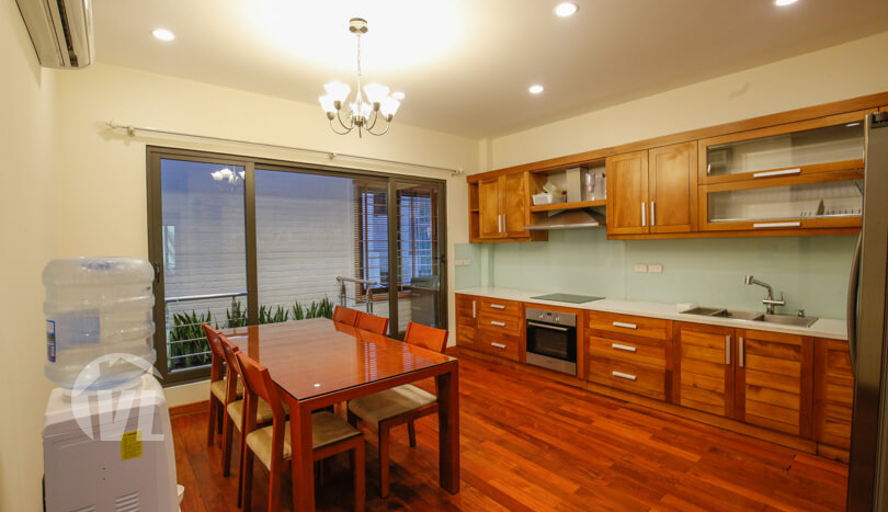 Furnished 4 bed house to rent with rooftop in Tay Ho
