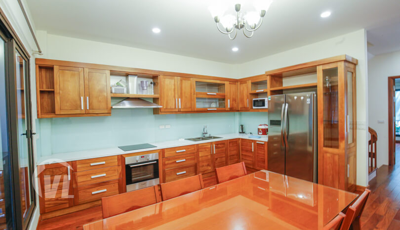 Furnished 4 bed house to rent with rooftop in Tay Ho