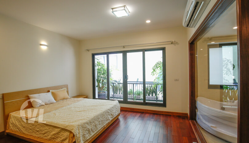 Furnished 4 bed house to rent with rooftop in Tay Ho