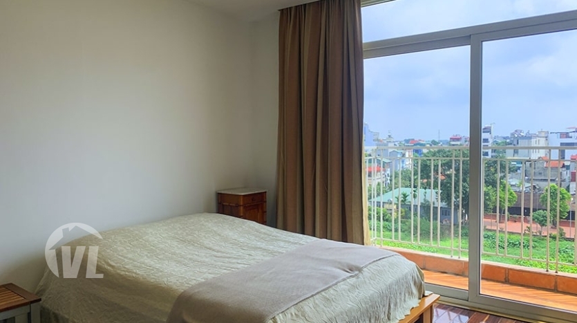 Large 3 bedroom apartment with private terrace facing the West Lake
