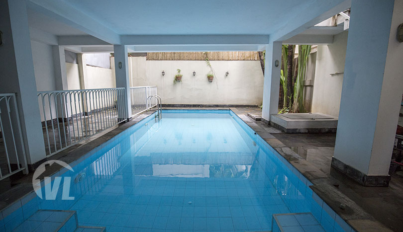 Top finishing 5 beds furnished house with pool in Tay Ho district