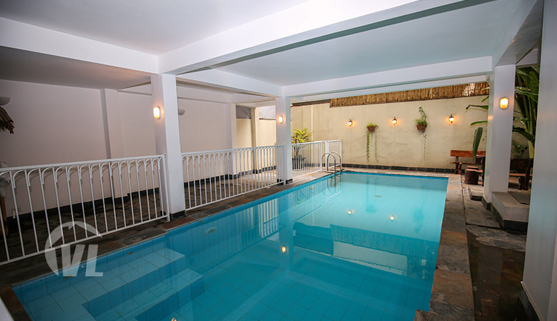 Top finishing 5 beds furnished house with pool in Tay Ho district