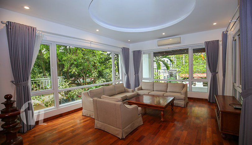 Top finishing 5 beds furnished house with pool in Tay Ho district