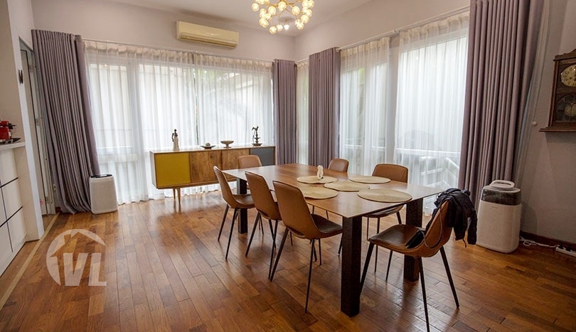 Top finishing 5 beds furnished house with pool in Tay Ho district
