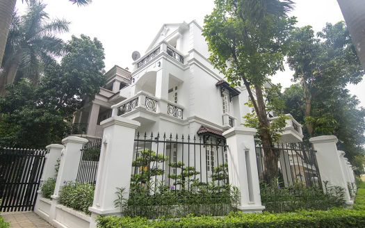 Modern 4 bedrooms corner villa at C block, Ciputra Hanoi for rent