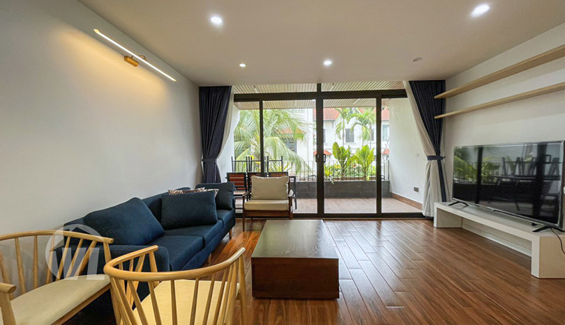 Modern 2 bedroom house in Tay Ho Hanoi with front yard